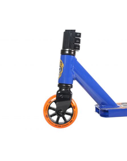 Самокат JUMP синий/оранжевый – Заводной апельсин