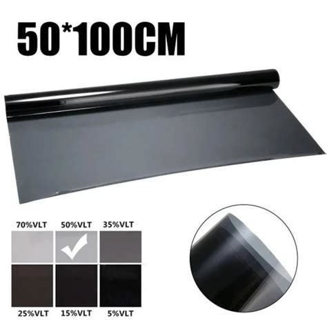 Film D Isolation Noir Pour Vitres De Voiture Protection Solaire Anti UV