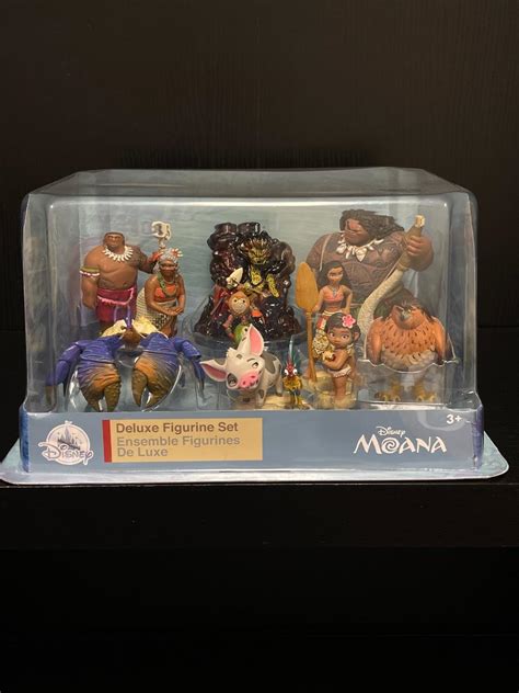 Disney Moana Deluxe Figurine Set Nib Estatesales Org