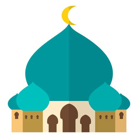 Mosque Islam Flat Png And Svg Design For T Shirts