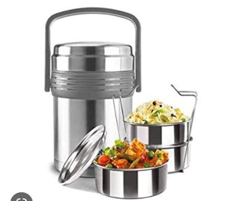 Stainless Steel Milton Glore Thermoware Tiffine Ml At Rs