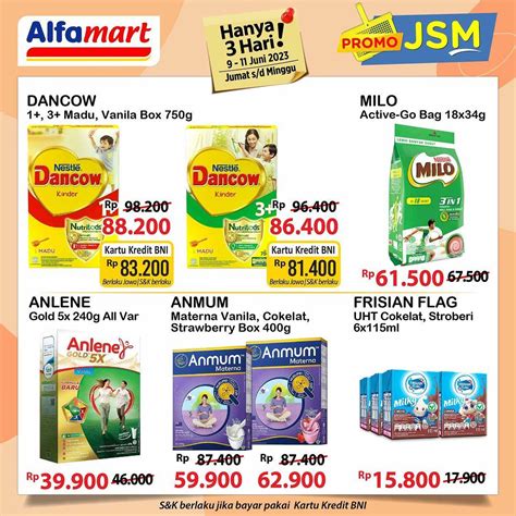 Promo Jsm Alfamart Terbaru Berlaku Juni Diskon Dan