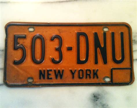 Vintage New York License Plates - Lesbian Tgp Movies