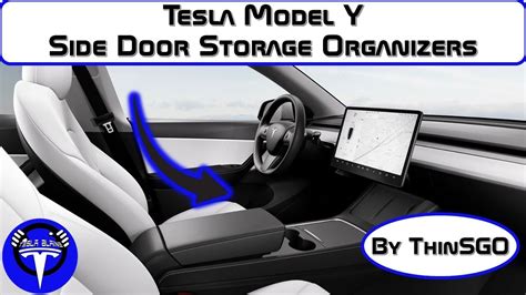 Tesla Model Y Side Door Storage Organizers By ThinSGO YouTube