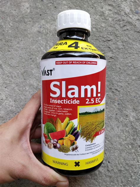 SLAM 2 5 EC INSECTICIDE LAMBDA CYHALOTHRIN BLACK BUG KILLER 1