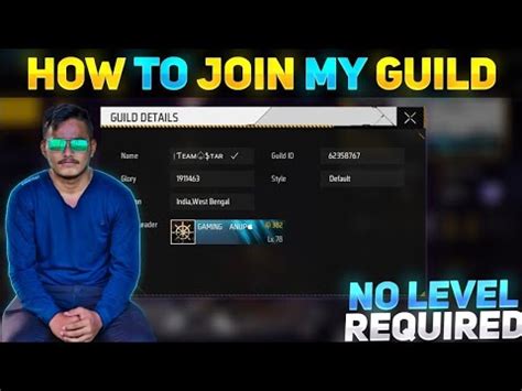 How To Join My Guild How To Join Guild In Free Fire Free Fire