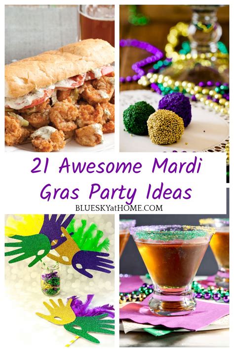 21 Awesome Mardi Gras Party Ideas Mardi Gras Food Mardi Gras Party Mardi Gras Drinks