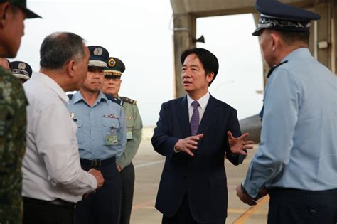 中國灰色地帶襲擾不斷 賴清德訪視空軍防空部隊 風傳媒