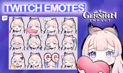 Sell Cute Genshin Impact Emote Twitch Or Discord Of Kokomi By Arael