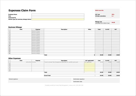 Mileage Reimbursement Form 2021 Excel - Mileage Reimbursement 2021