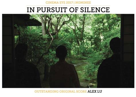 In Pursuit of Silence Soundtrack Receives Nomination from Cinema Eye Honors