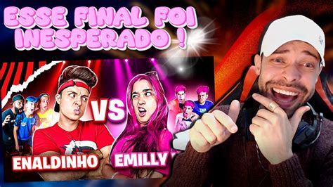 N O Esperava Esse Final Batalha De Rap Enaldinho Vs Emily Vick Youtube