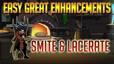 AQW LACERATE AND SMITE EASY FORGE ENHANCEMENTS GUIDE YouTube