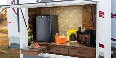 Travel Trailers With Outdoor Kitchens And Bunk Beds Popular Interior