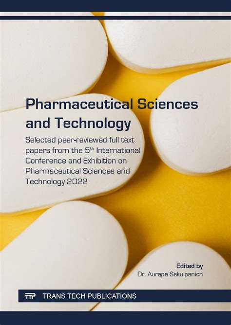 Download PDF ePub Pharmaceutical Sciences and Technology Ebook