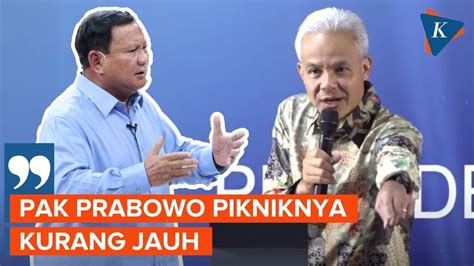 Sentil Balik Prabowo Soal Pupuk Langka Ganjar Pikniknya Kurang Jauh