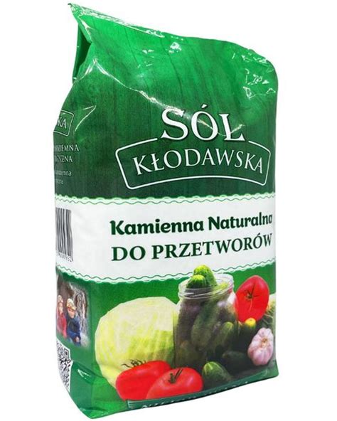 Sól kamienna Kłodawska 1 1 kg naturalna niejodowana 66854894 ERLI pl