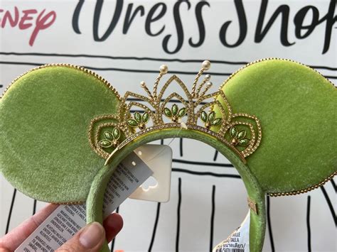 New Princess Tiana Ear Headband By Baublebar Arrives At Disneyland