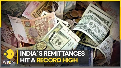 India S Remittances Hit A Record High In FY21 Latest News WION