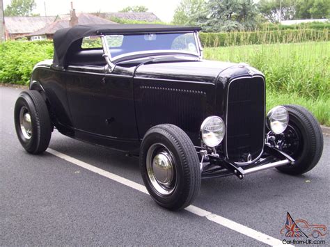 1932 Ford Model B Roadster Hotrod Custom All Steel V8