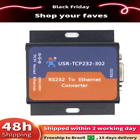 Usr Tcp232 302 1 Port Low Cost Serial Rs232 To Ethernet Converters Tiny Size Serial Rs 232 To