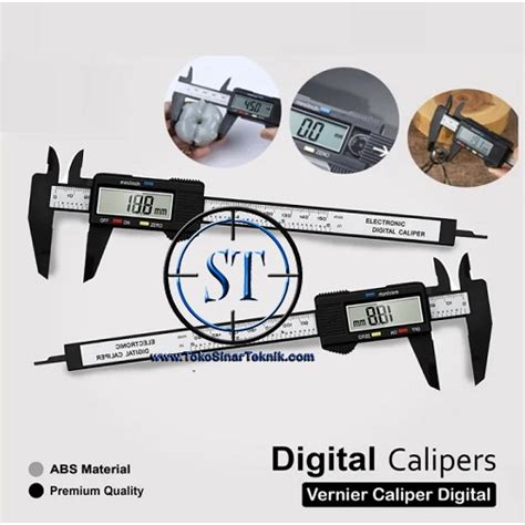 Jual Digital Caliper 0 150mm Jangka Sorong Sigmat Penggaris Digital