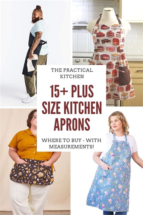 Plus Size People Need Cute Functional Well Made Plus Size Aprons Too