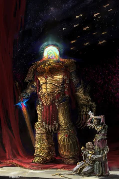 Emperor of Mankind Warhammer 40K Artwork - 40K Gallery