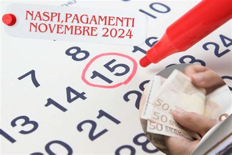 NASPI novembre spunta la data pagamento INPS quando arriverà La