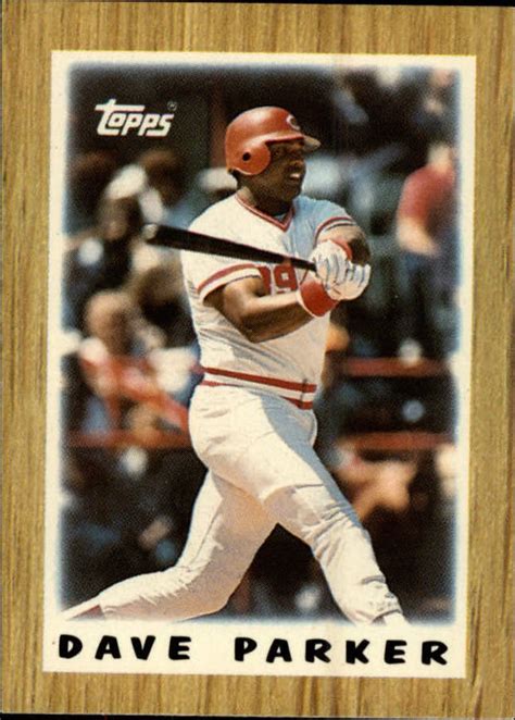 1987 Topps Mini Dave Parker Wax Pack Gods