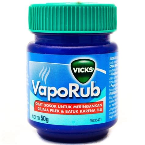 Jual Vicks Vaporub 50 Gram Shopee Indonesia