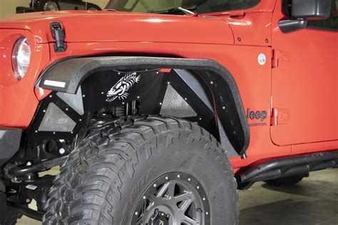 Fishbone Offroad Aluminum Inner Fenders For Jeep Wrangler Jl