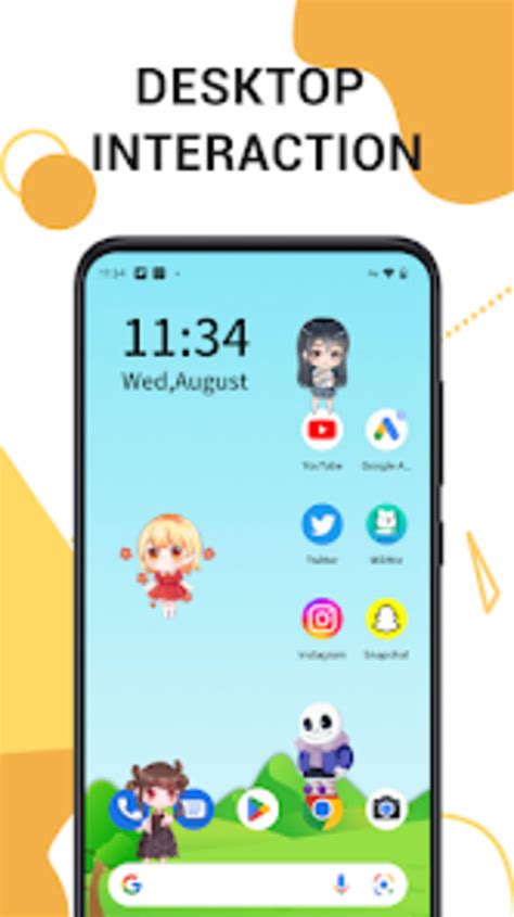 Android I In Shimeji Home My Desktop Pet Ndir