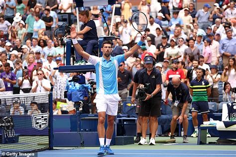 Novak Djokovic Cruises Into The Us Open Third Round With Straight Sets