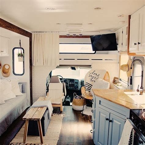 Best Rv Renovation Ideas For Camping Decorhead Rv Interior