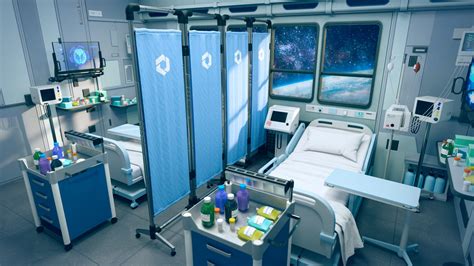 Sci Fi Marine Hospital Bundle Daz 3d