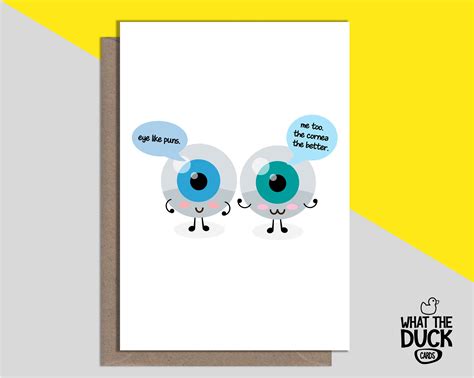 Cute Funny Handmade Eye Operation Card For Get Well Soon Etsy