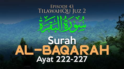 Tilawahqu Surah Al Baqarah Ayat Episode Youtube