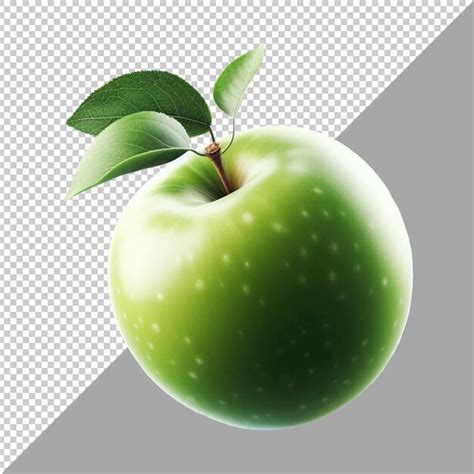 Premium Psd Apple Isolated Transparent Background Ai Generative