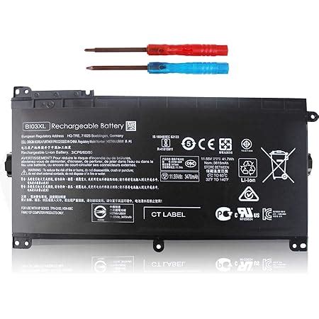 Amazon BI03XL Battery BI03XL ON03XL For HP Stream 14 CB 14 AX 14