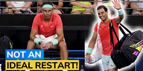 Rafael Nadal loses comeback match In Brisbane International | Editorji