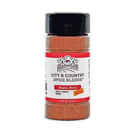 Amazon.com : City & Country Spice Blends Bayou Blaze Cajun Seasoning