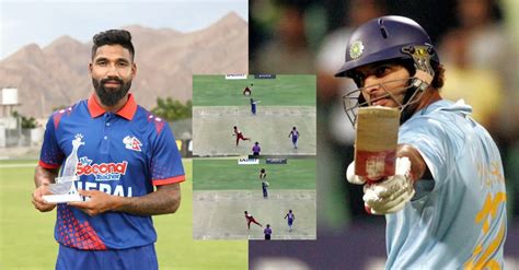 Video Dipendra Singh Airee Replicates Yuvraj Singh S Iconic Feat By