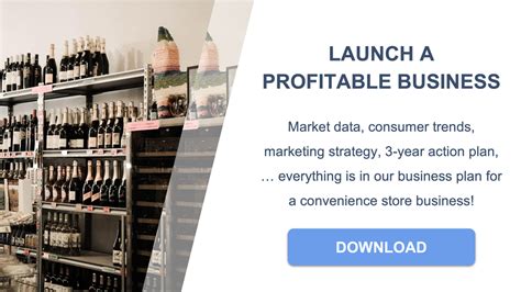 Convenience Store Business Plan Example Free Businessdojo