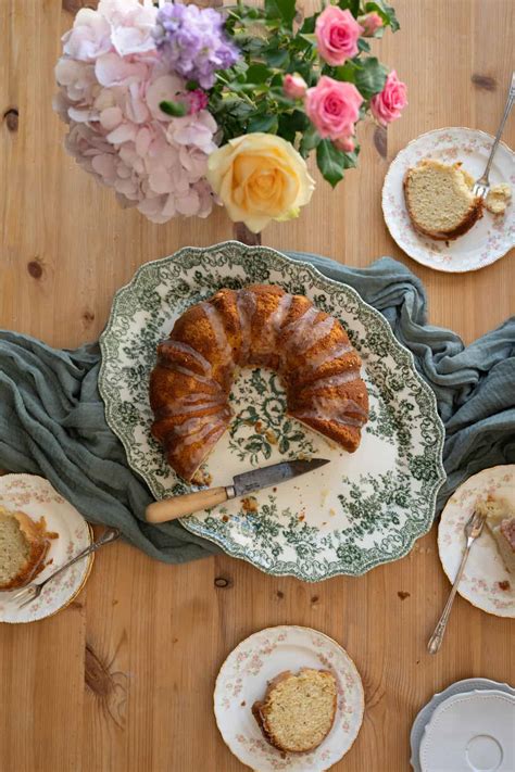 Lavender Lemon Bundt Cake