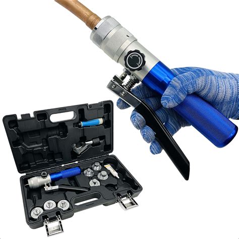 IBOSAD HVAC Hydraulic SWAGING tool kit for copper tubing Expanding 3/8 ...