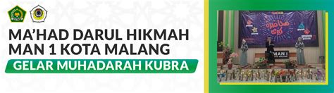 Mahad Darul Hikmah Man Kota Malang Gelar Muhadarah Kubra