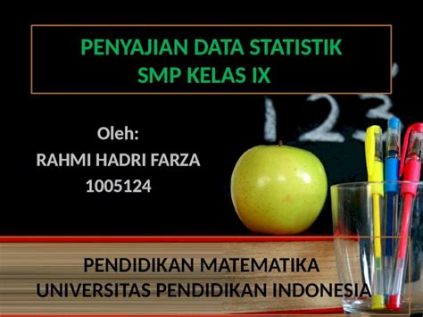 Pptx Penyajian Data Statistik Ppt Dokumen Tips