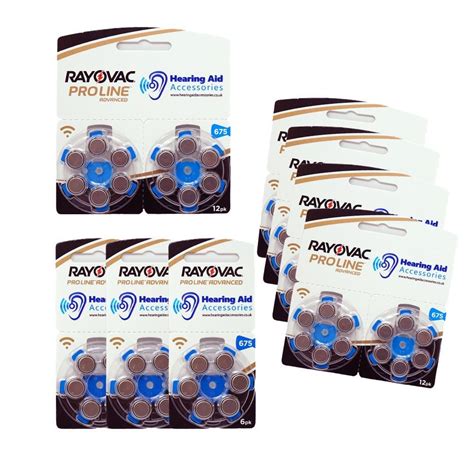 Rayovac Proline Advanced Hearing Aid Batteries Size Hearing Aid