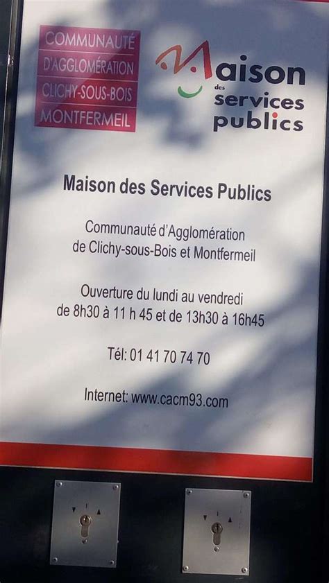 Maison Des Services Publics 4 Rue Modigliani 93370 Montfermeil